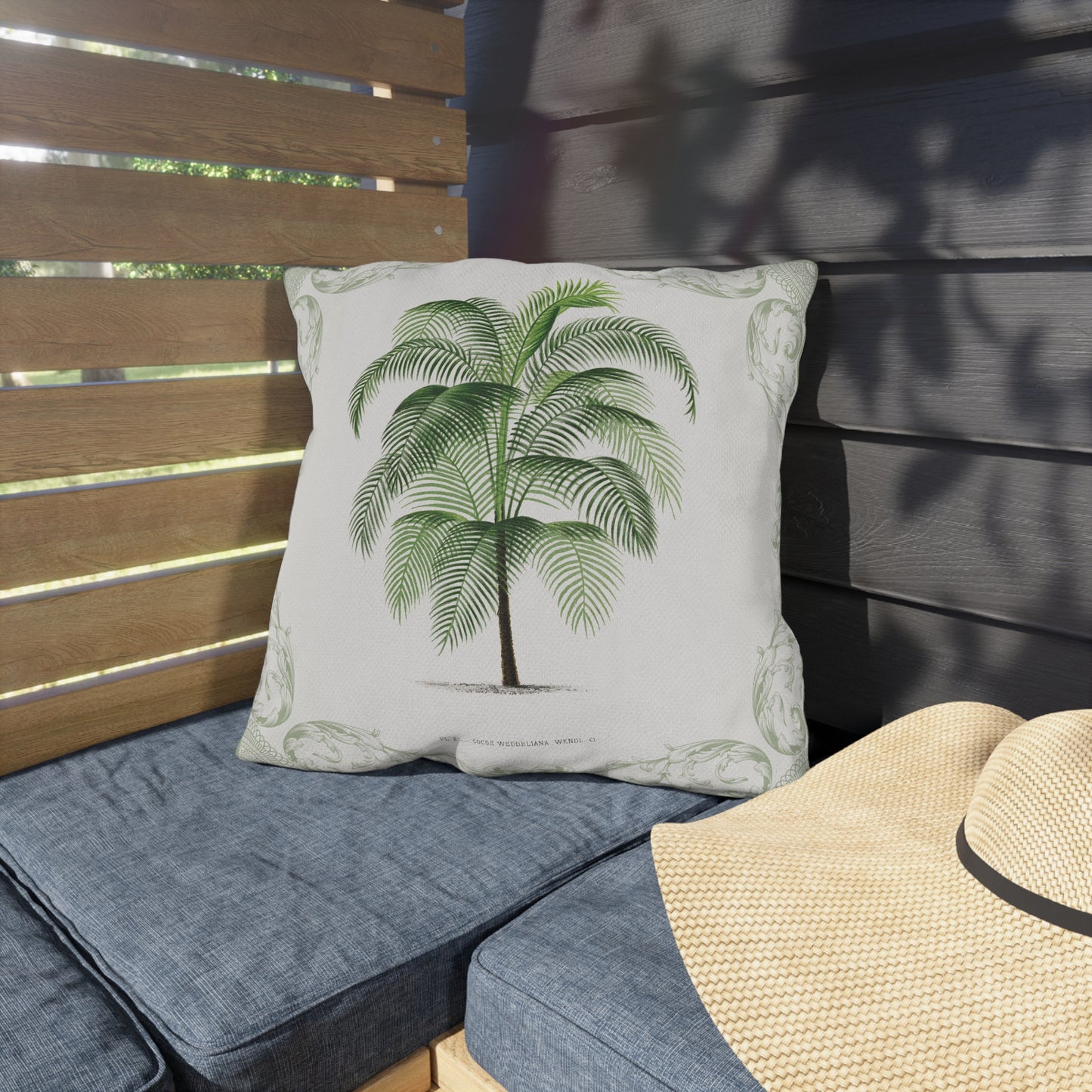 Tropical Oasis Outdoor Pillow