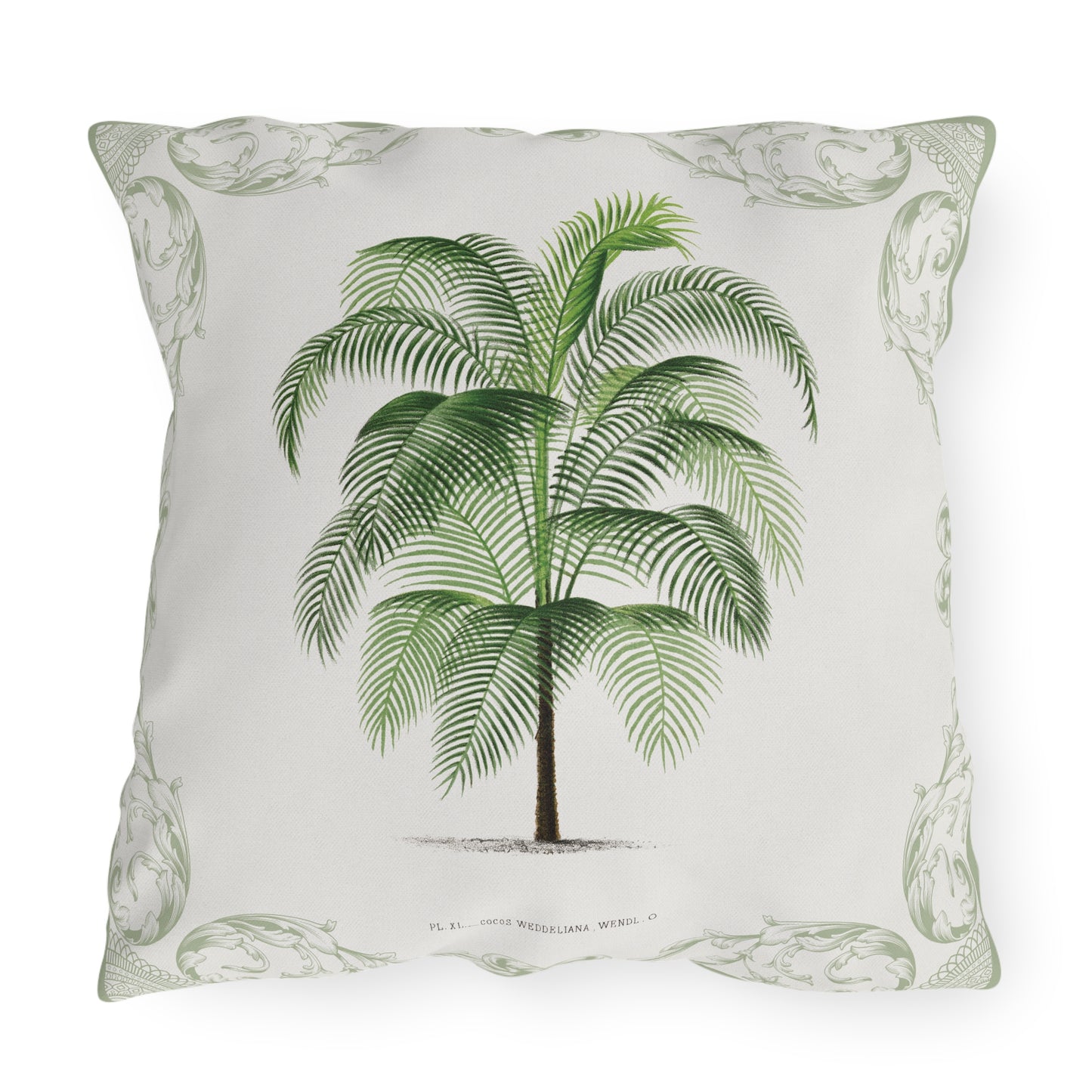 Tropical Oasis Outdoor Pillow