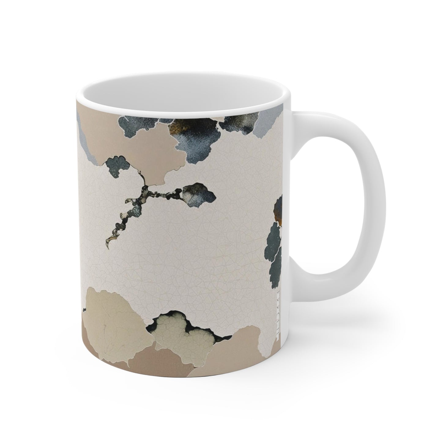 Blüte aus Momoyogusa Keramik-Kaffeetasse III