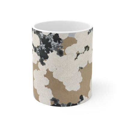 Blüte aus Momoyogusa Keramik-Kaffeetasse I