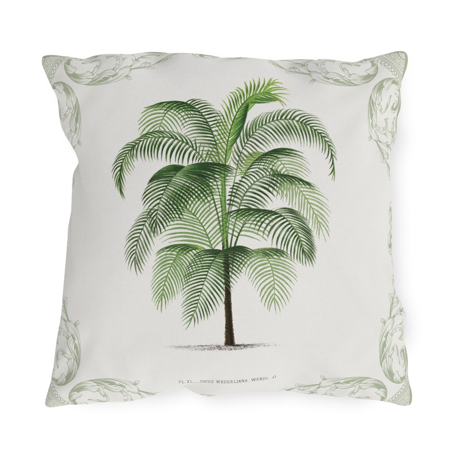 Tropical Oasis Outdoor Pillow