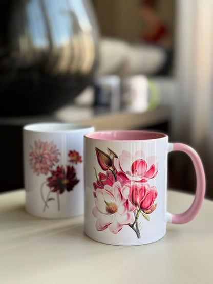 Tasse Dahlia's von Willem Hekking