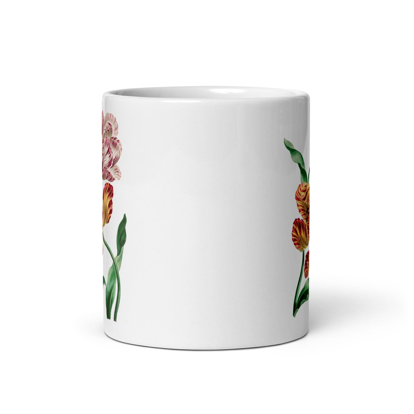 Mug Various Tulips by John Edwards