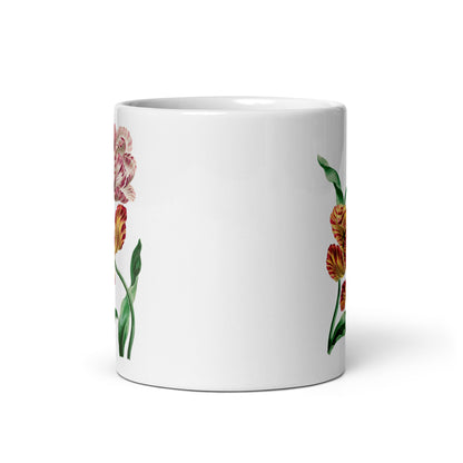 Mug Various Tulips by John Edwards