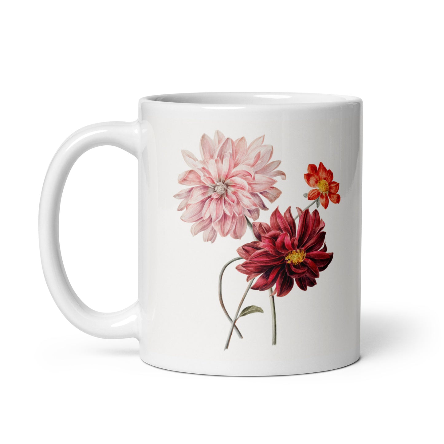 Tasse Dahlia's von Willem Hekking